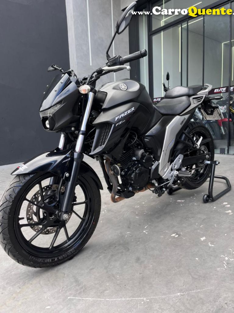 YAMAHA    FAZER 250   PRETO 2023 250 GASOLINA - Loja