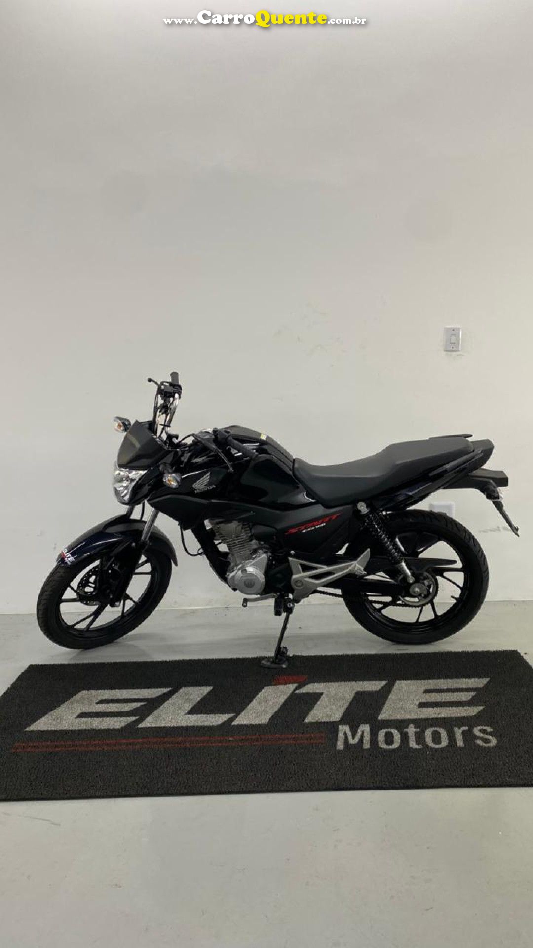 HONDA   CG 160 START   PRETO 2026 160 GASOLINA - Loja