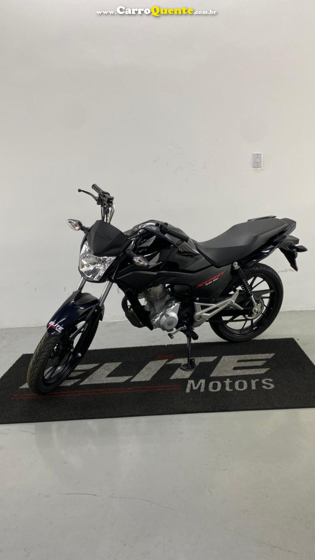 HONDA   CG 160 START   PRETO 2026 160 GASOLINA - Loja
