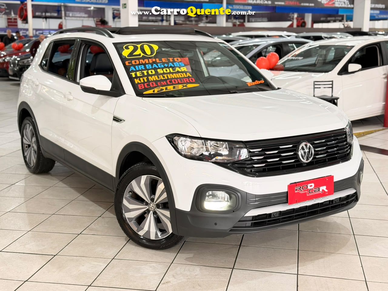 VOLKSWAGEN T-CROSS 1.0 200 TSI TOTAL COMFORTLINE 2020 - Loja