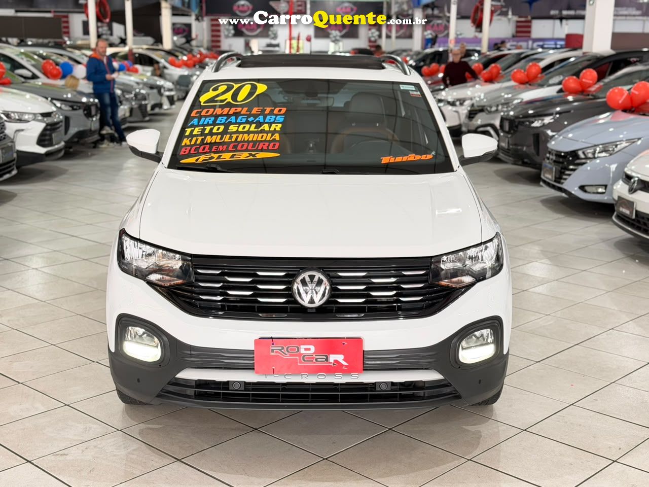 VOLKSWAGEN T-CROSS 1.0 200 TSI TOTAL COMFORTLINE 2020 - Loja