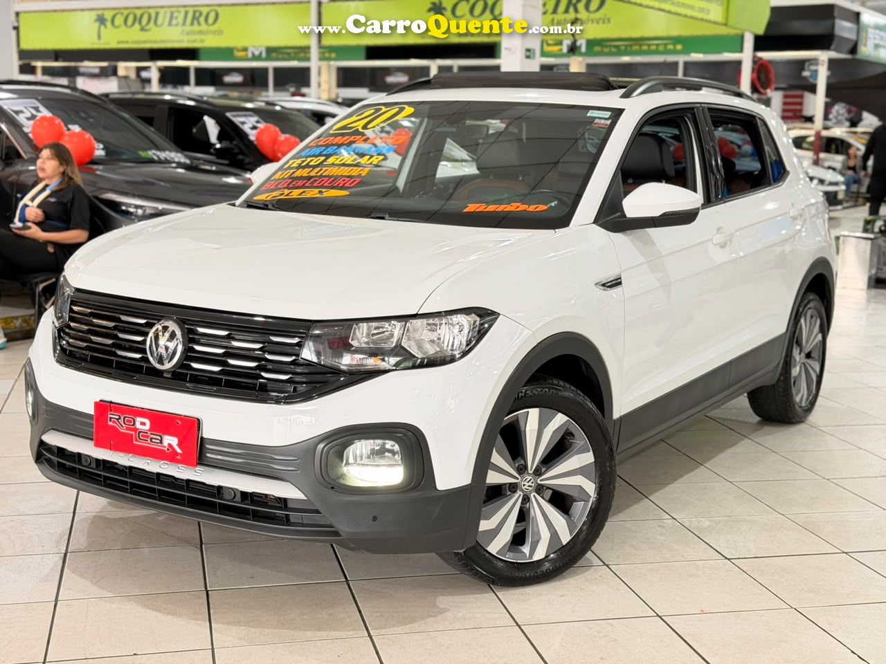 VOLKSWAGEN T-CROSS 1.0 200 TSI TOTAL COMFORTLINE 2020 - Loja