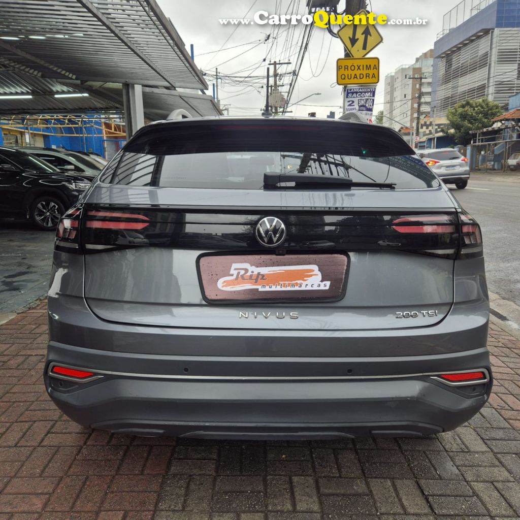 VOLKSWAGEN   NIVUS COMFORTLINE 1.0 200 TSI FLEX AUT.   CINZA 2023 1.0 FLEX - Loja