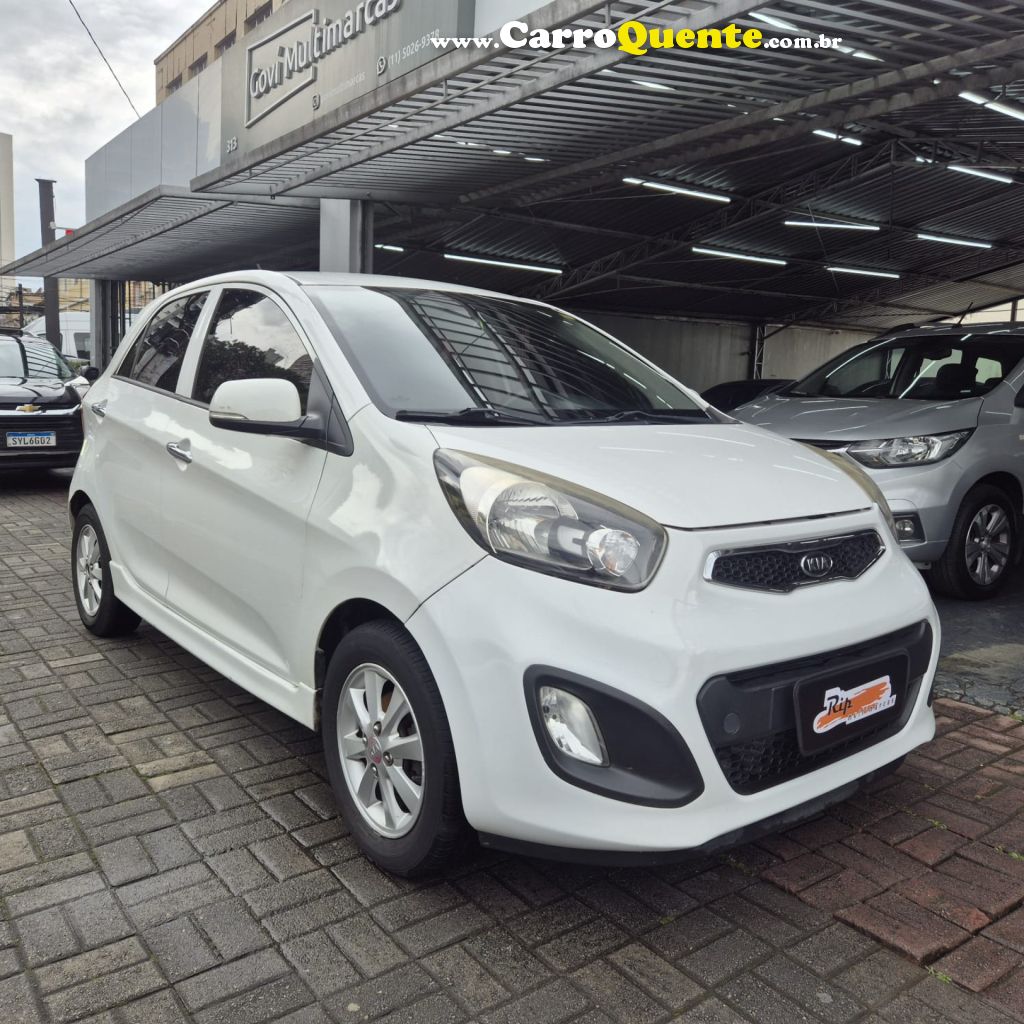 KIA   PICANTO EX 1.11.0 1.0 FLEX MEC.   BRANCO 2012 1.0 FLEX - Loja