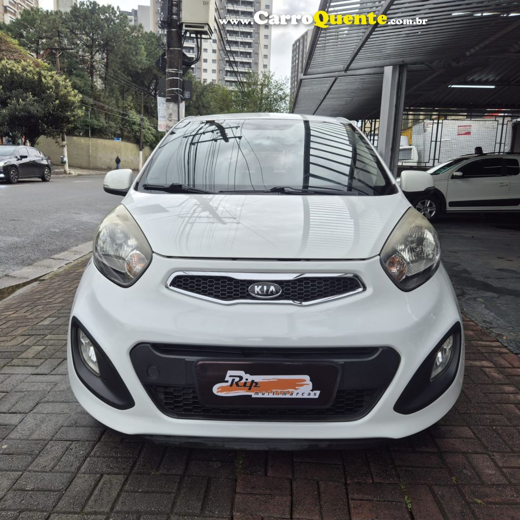 KIA   PICANTO EX 1.11.0 1.0 FLEX MEC.   BRANCO 2012 1.0 FLEX - Loja