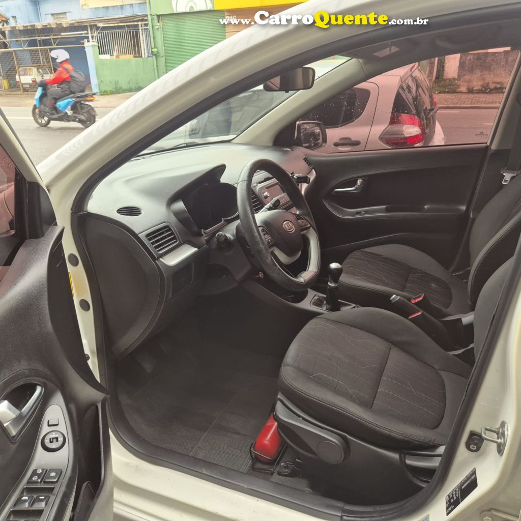 KIA   PICANTO EX 1.11.0 1.0 FLEX MEC.   BRANCO 2012 1.0 FLEX - Loja
