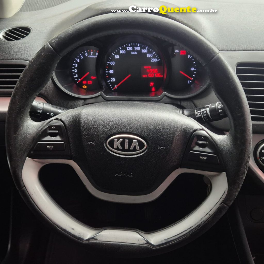 KIA   PICANTO EX 1.11.0 1.0 FLEX MEC.   BRANCO 2012 1.0 FLEX - Loja