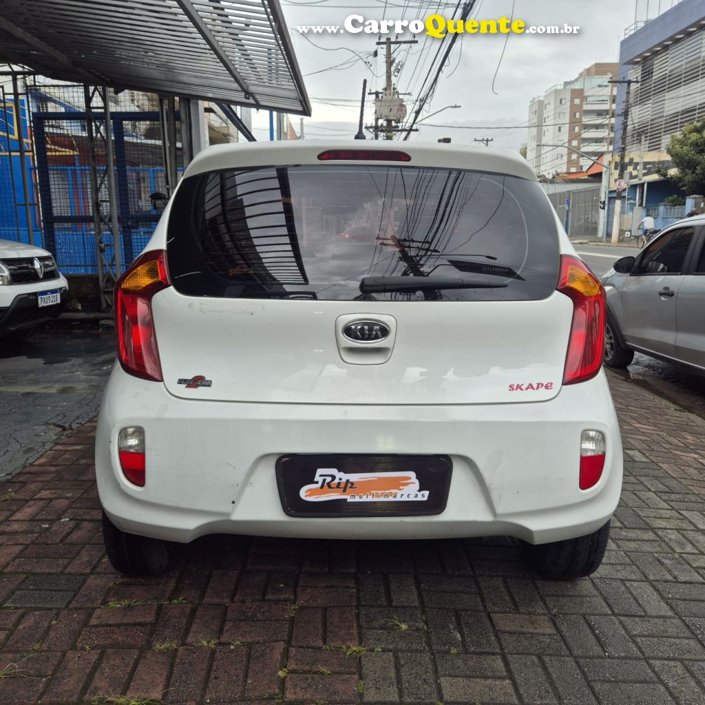 KIA   PICANTO EX 1.11.0 1.0 FLEX MEC.   BRANCO 2012 1.0 FLEX - Loja