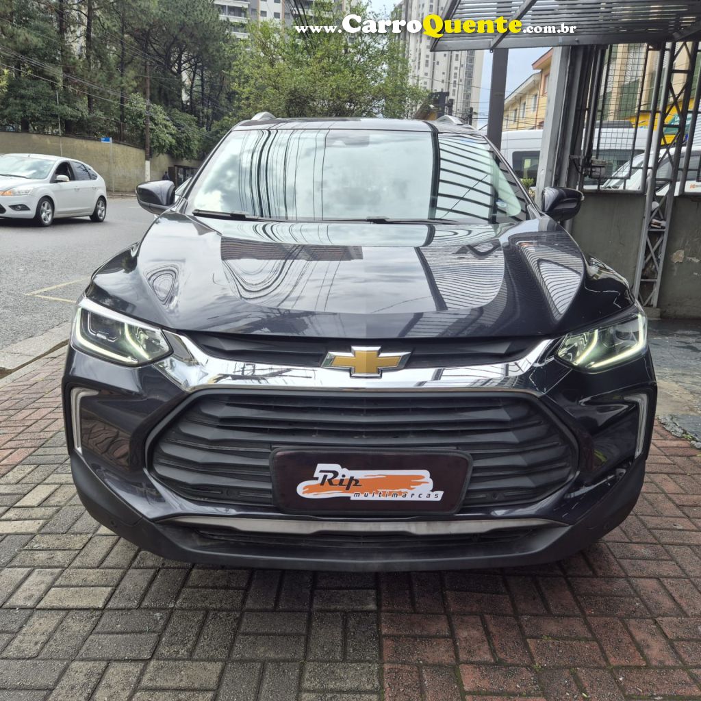 CHEVROLET   TRACKER PREMIER 1.2 TURBO 12V FLEX AUT.   CINZA 2024 1.2 FLEX - Loja