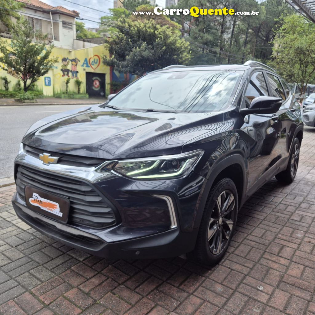 CHEVROLET   TRACKER PREMIER 1.2 TURBO 12V FLEX AUT.   CINZA 2024 1.2 FLEX - Loja