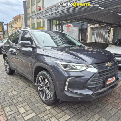 CHEVROLET   TRACKER PREMIER 1.2 TURBO 12V FLEX AUT.   CINZA 2024 1.2 FLEX