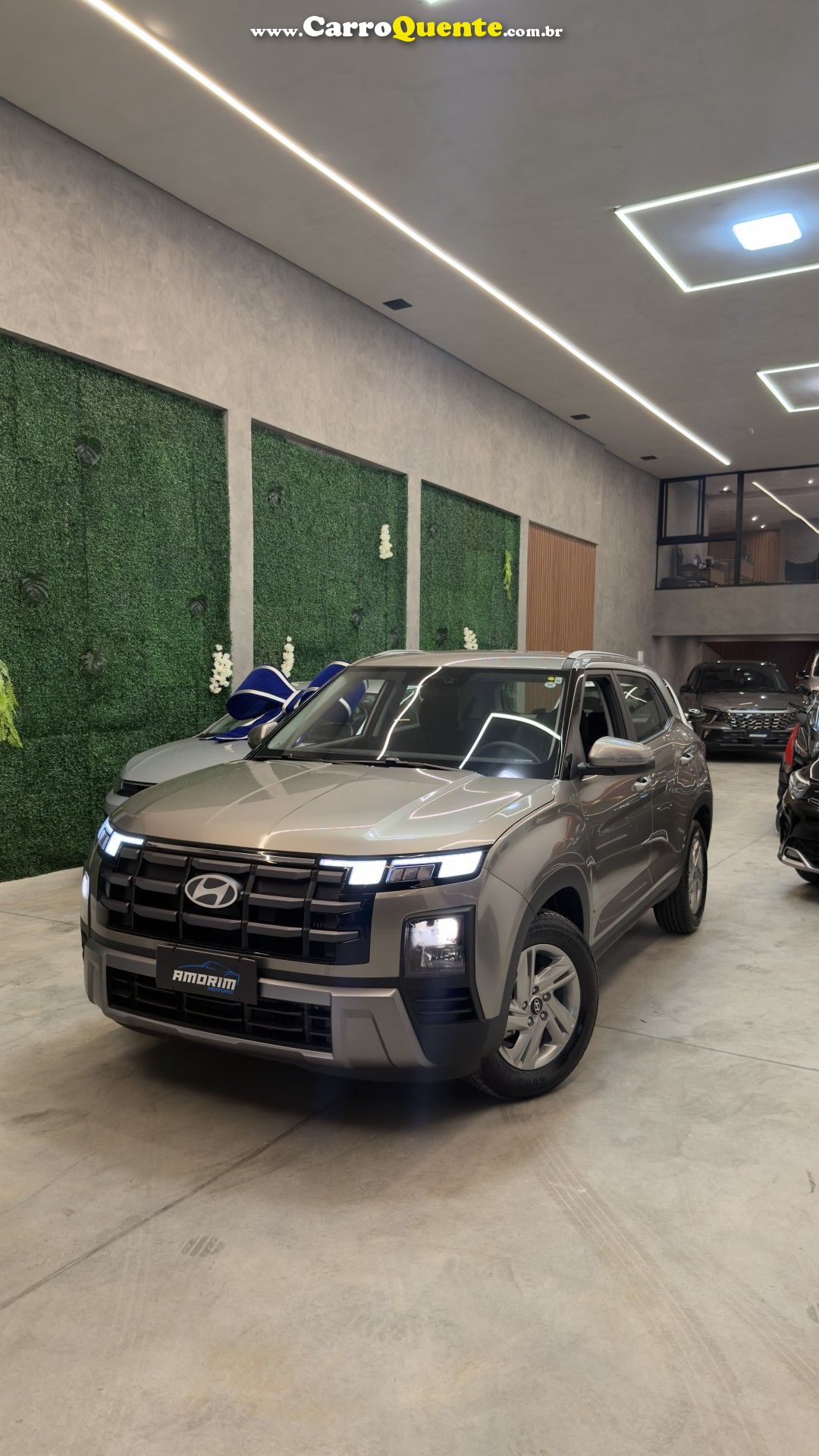HYUNDAI   CRETA COMFORT 1.0 TB 12V FLEX AUT.   PRATA 2026 1.0 FLEX - Loja
