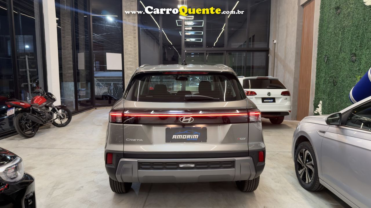 HYUNDAI   CRETA COMFORT 1.0 TB 12V FLEX AUT.   PRATA 2026 1.0 FLEX - Loja