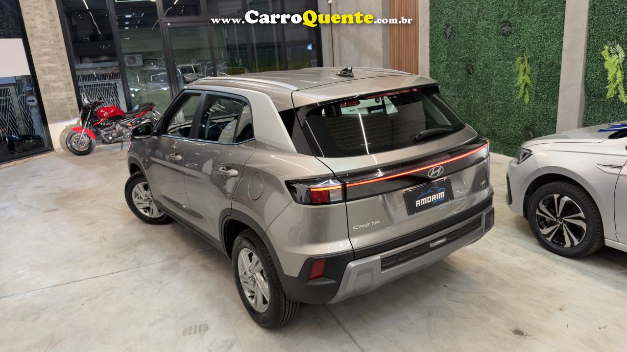 HYUNDAI   CRETA COMFORT 1.0 TB 12V FLEX AUT.   PRATA 2026 1.0 FLEX - Loja
