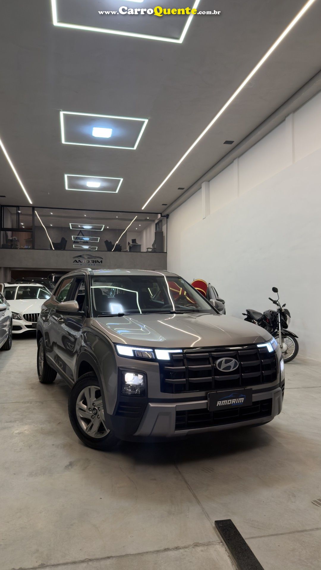 HYUNDAI   CRETA COMFORT 1.0 TB 12V FLEX AUT.   PRATA 2026 1.0 FLEX - Loja