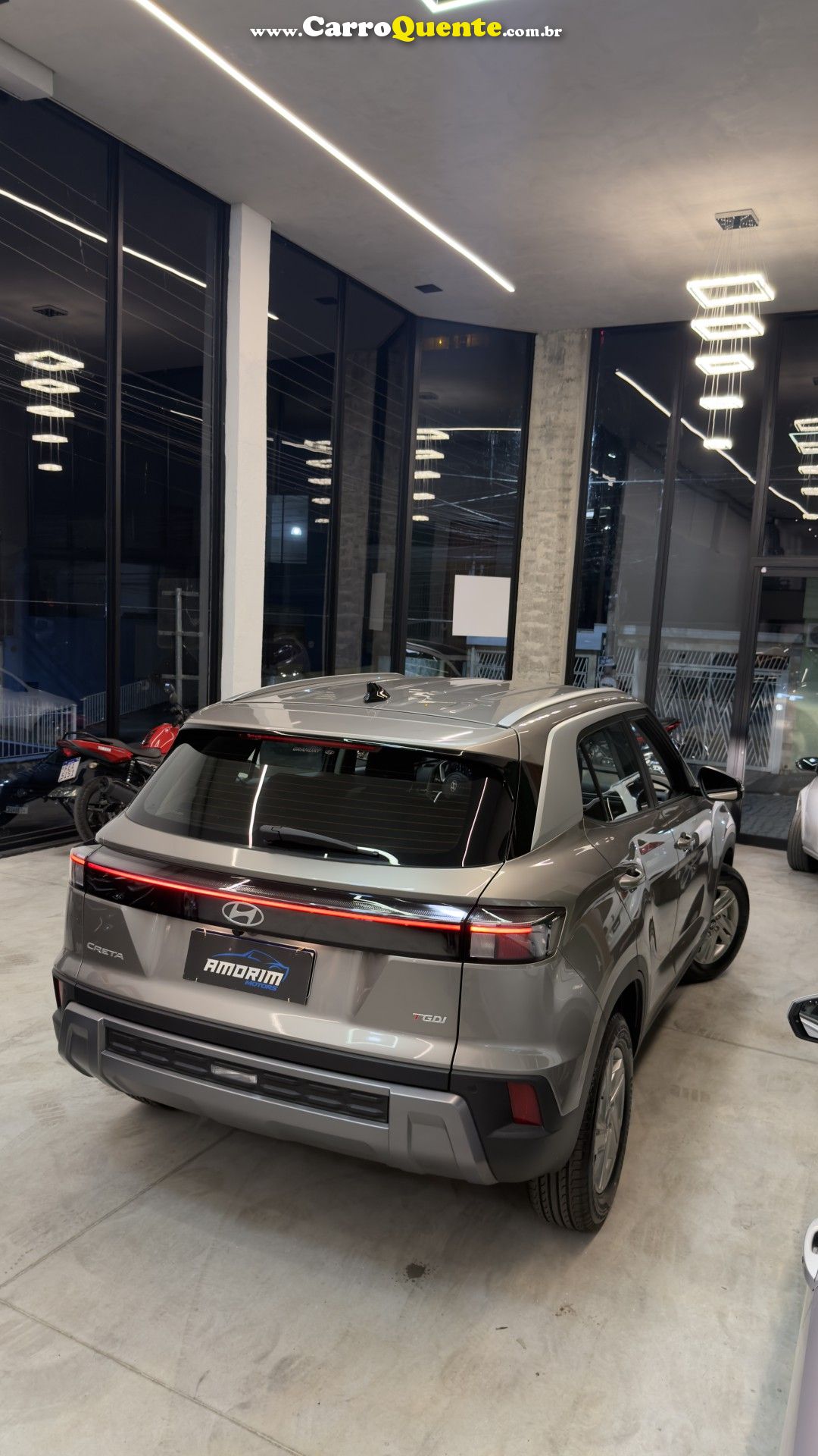 HYUNDAI   CRETA COMFORT 1.0 TB 12V FLEX AUT.   PRATA 2026 1.0 FLEX - Loja