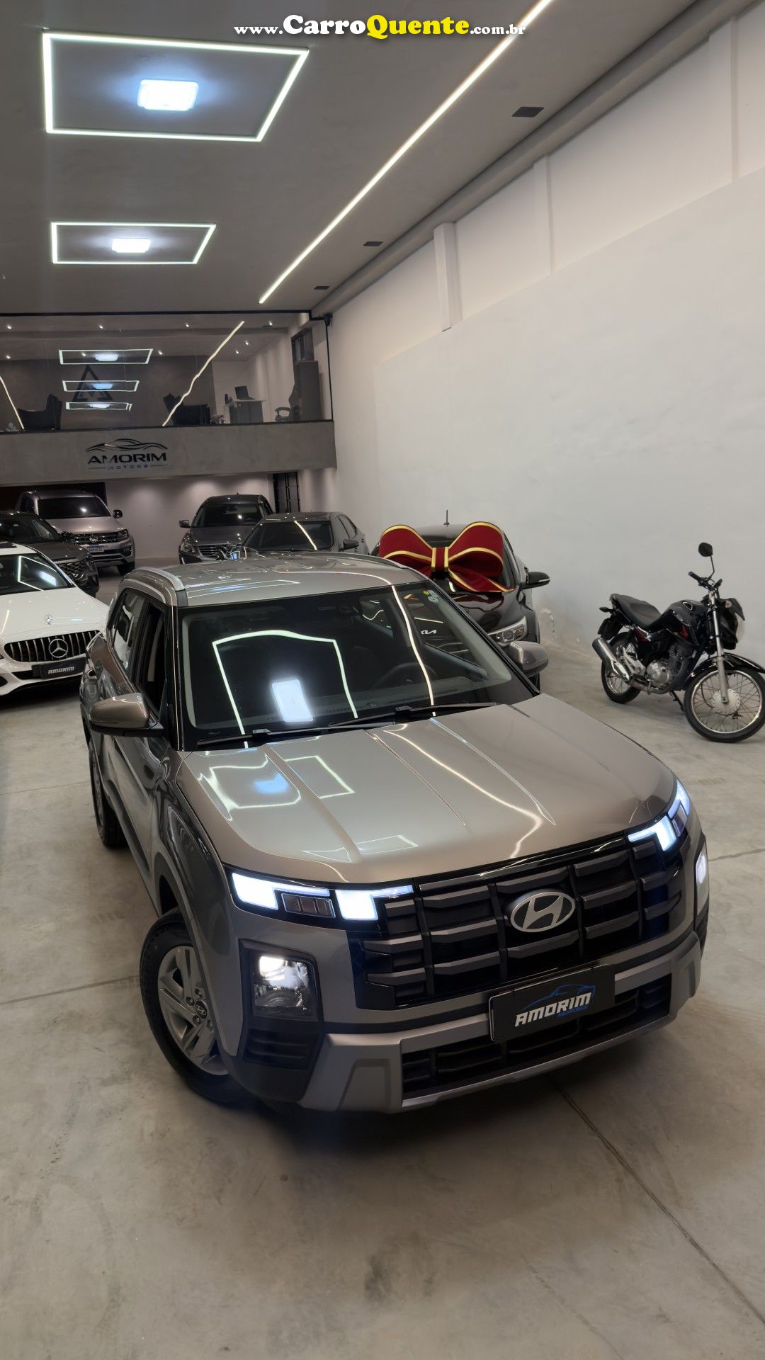 HYUNDAI   CRETA COMFORT 1.0 TB 12V FLEX AUT.   PRATA 2026 1.0 FLEX - Loja