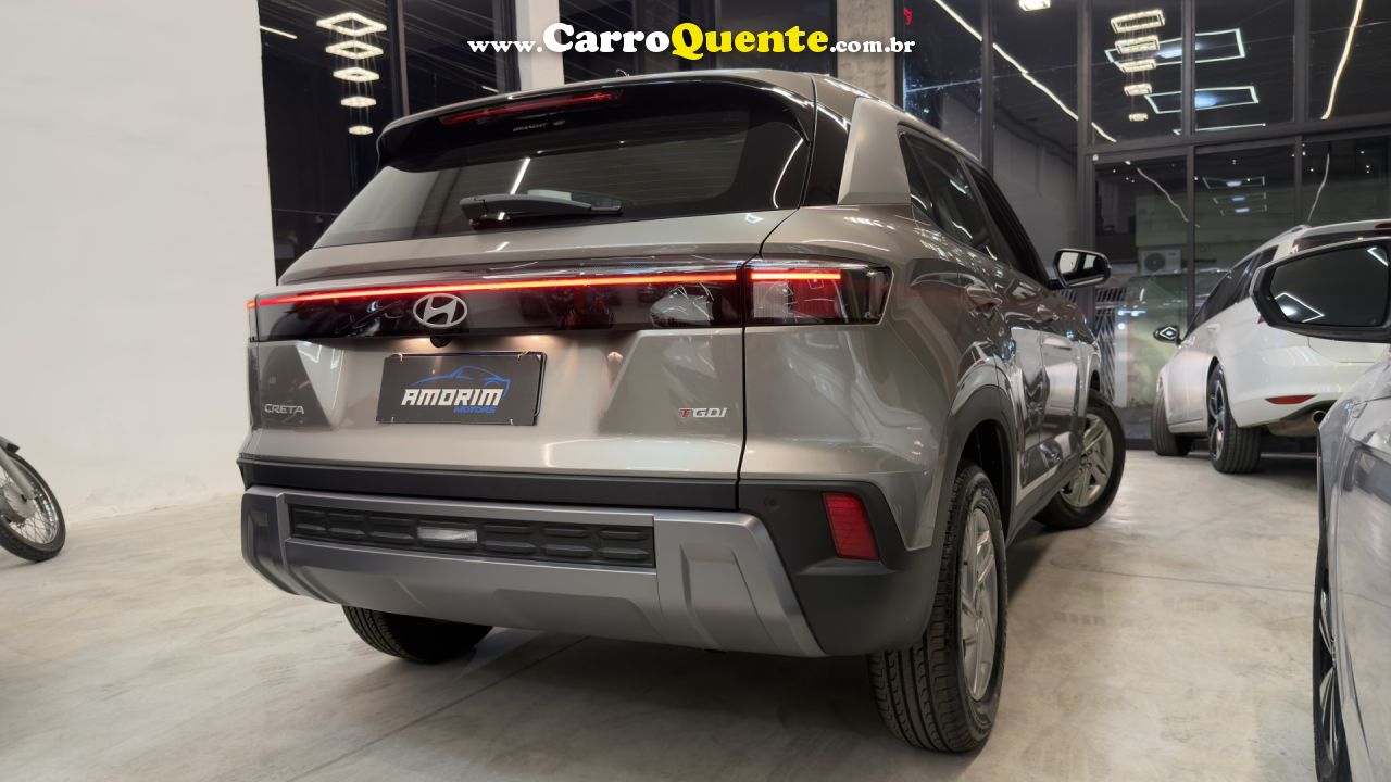 HYUNDAI   CRETA COMFORT 1.0 TB 12V FLEX AUT.   PRATA 2026 1.0 FLEX - Loja