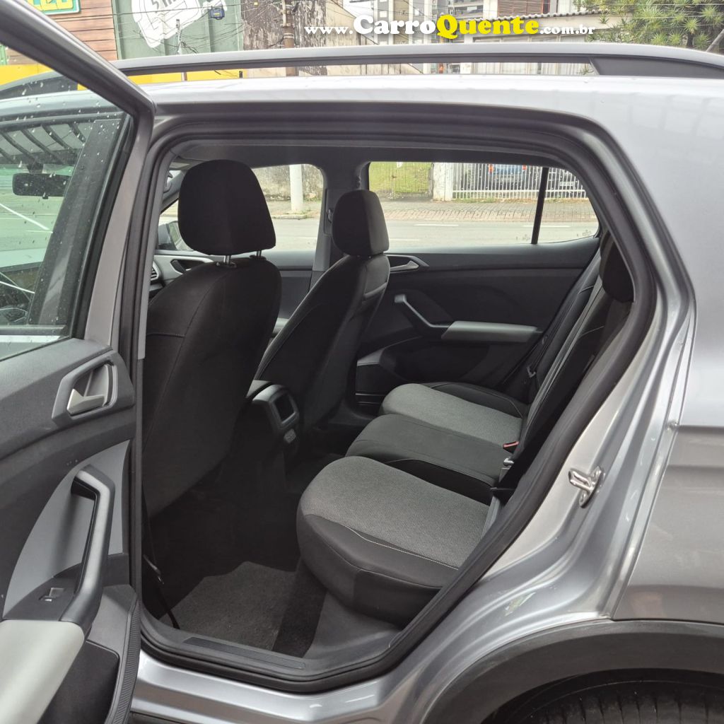 VOLKSWAGEN   T-CROSS 200 TSI 1.0  FLEX 12V 5P AUT.   PRATA 2025 1.0 FLEX - Loja