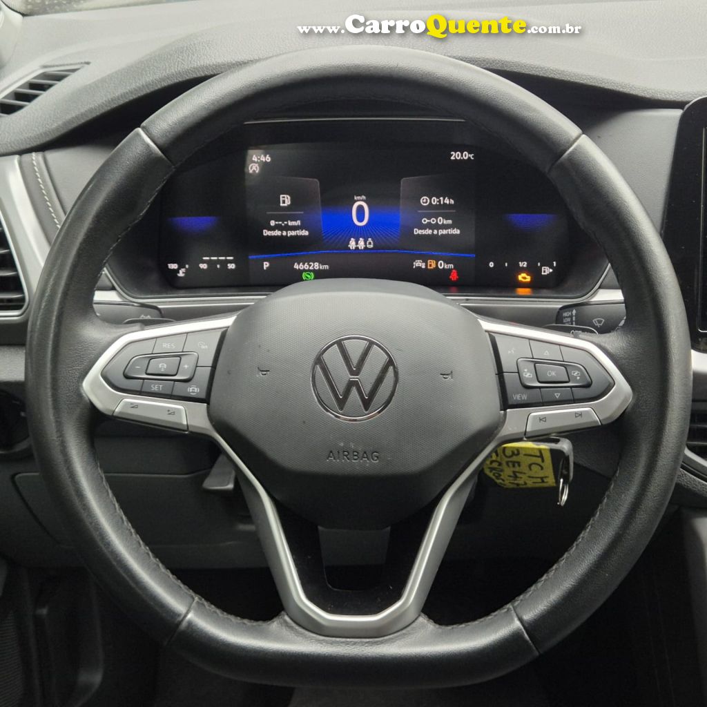 VOLKSWAGEN   T-CROSS 200 TSI 1.0  FLEX 12V 5P AUT.   PRATA 2025 1.0 FLEX - Loja