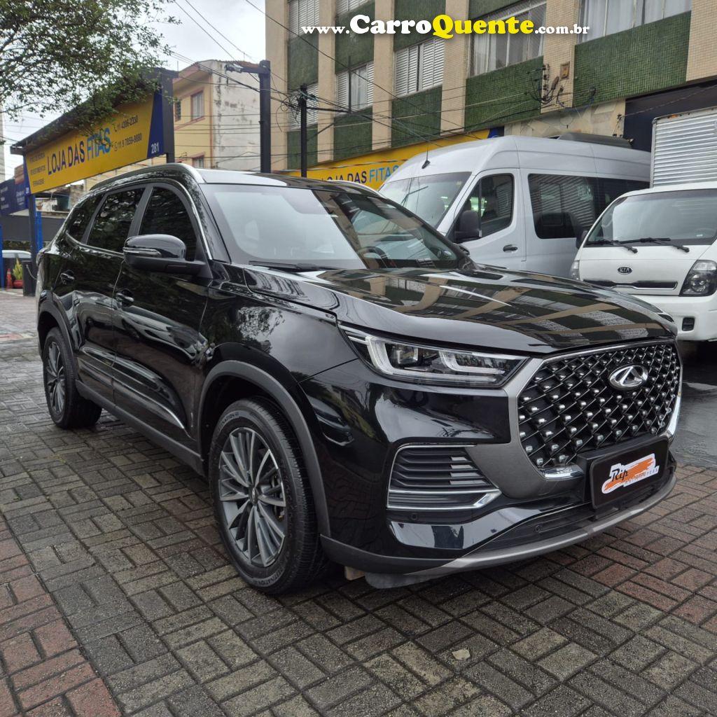 CHERY   TIGGO 8 PRO 1.5 TURBO (HÍBRIDO)    PRETO 2023 1.5 GASOLINA E ELÉTRICO - Loja