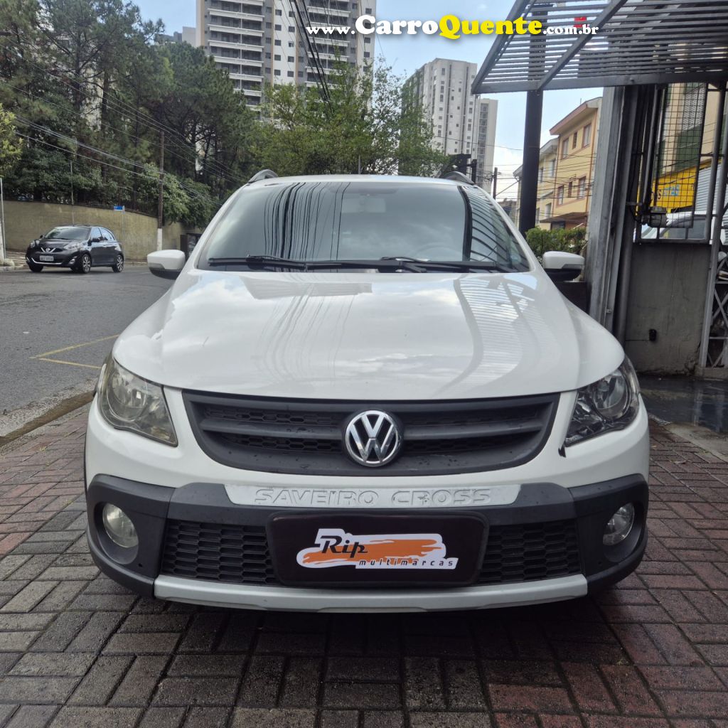 VOLKSWAGEN   SAVEIRO CROSS 1.6 MI TOTAL FLEX 8V CE   BRANCO 2012 1.6 FLEX - Loja