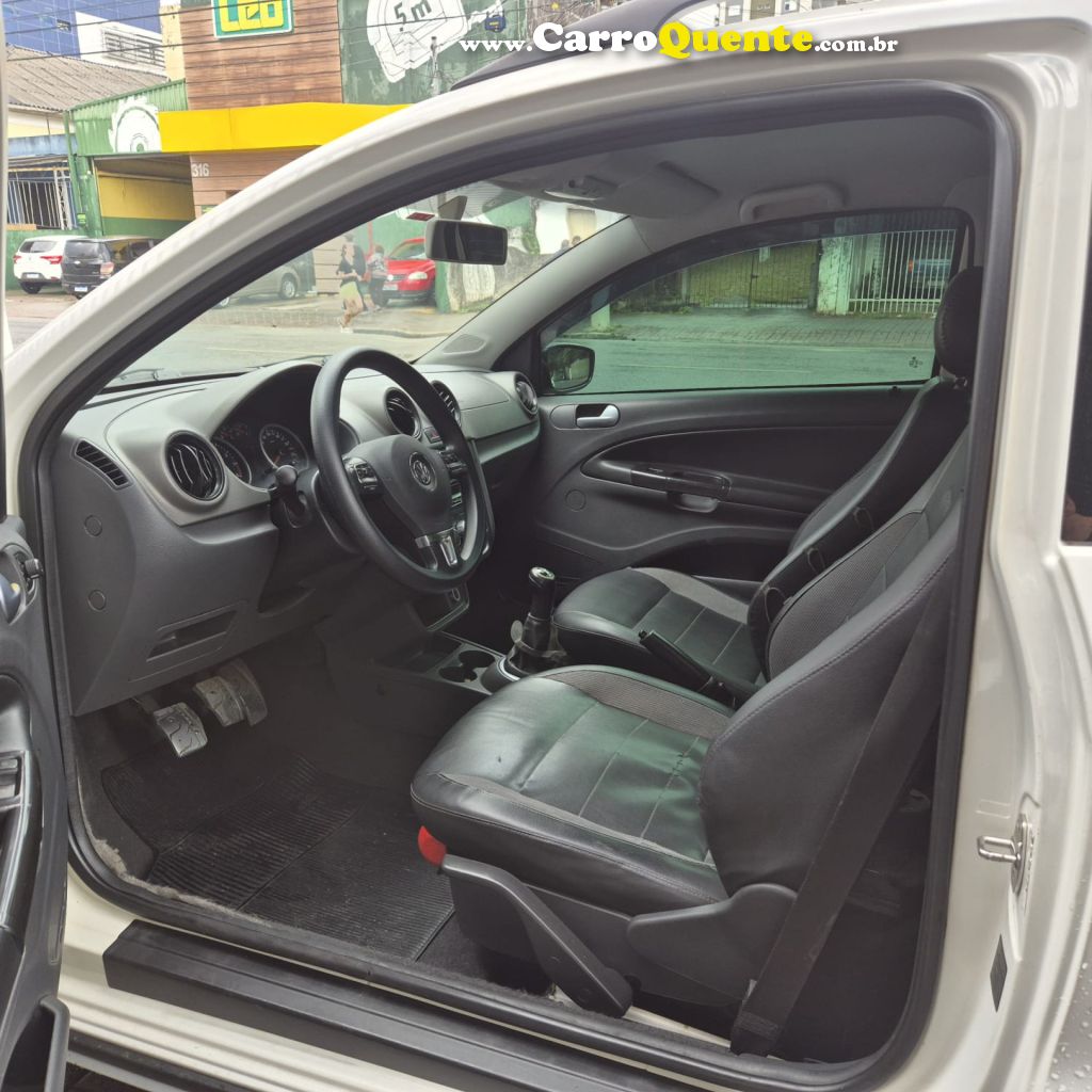 VOLKSWAGEN   SAVEIRO CROSS 1.6 MI TOTAL FLEX 8V CE   BRANCO 2012 1.6 FLEX - Loja