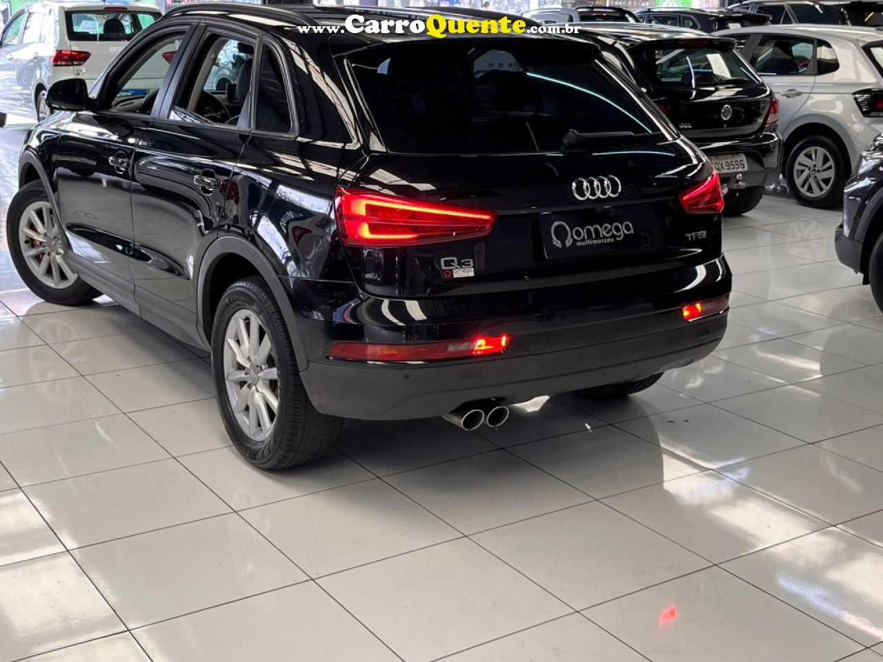 AUDI   Q3 1.4 TFSITFSI FLEX S-TRONIC 5P   PRETO 2017 1.4 GASOLINA - Loja
