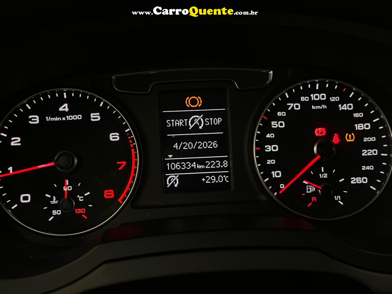 AUDI   Q3 1.4 TFSITFSI FLEX S-TRONIC 5P   PRETO 2017 1.4 GASOLINA - Loja