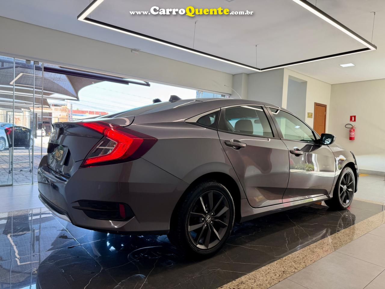 HONDA   CIVIC SEDAN LX 2.0 FLEX 16V AUT. 4P   CINZA 2021 2.0 FLEX - Loja
