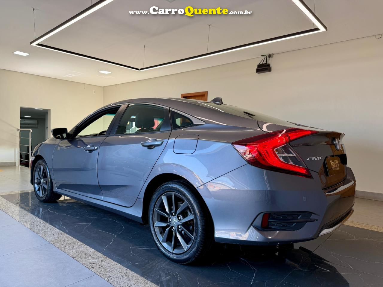 HONDA   CIVIC SEDAN LX 2.0 FLEX 16V AUT. 4P   CINZA 2021 2.0 FLEX - Loja