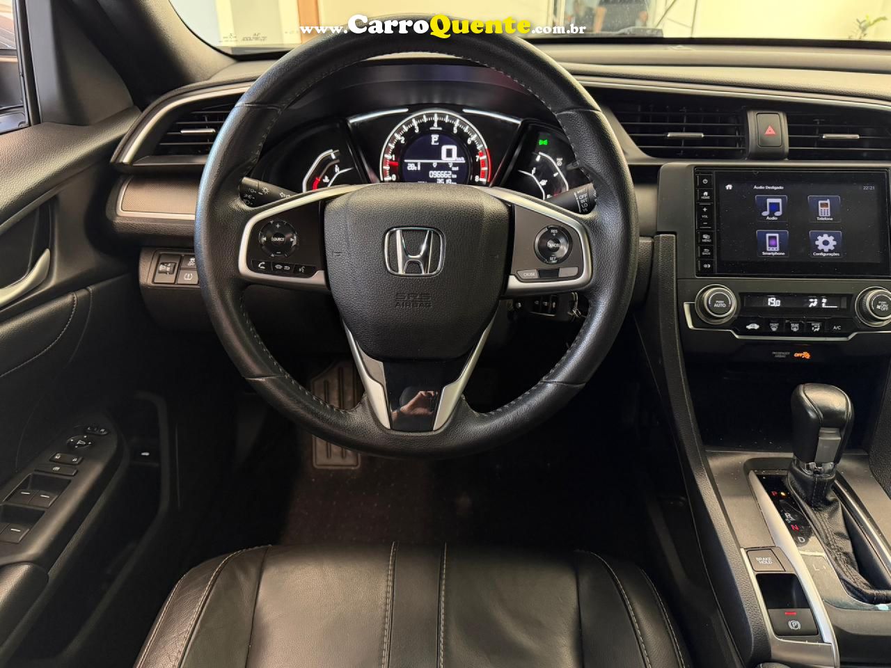 HONDA   CIVIC SEDAN LX 2.0 FLEX 16V AUT. 4P   CINZA 2021 2.0 FLEX - Loja