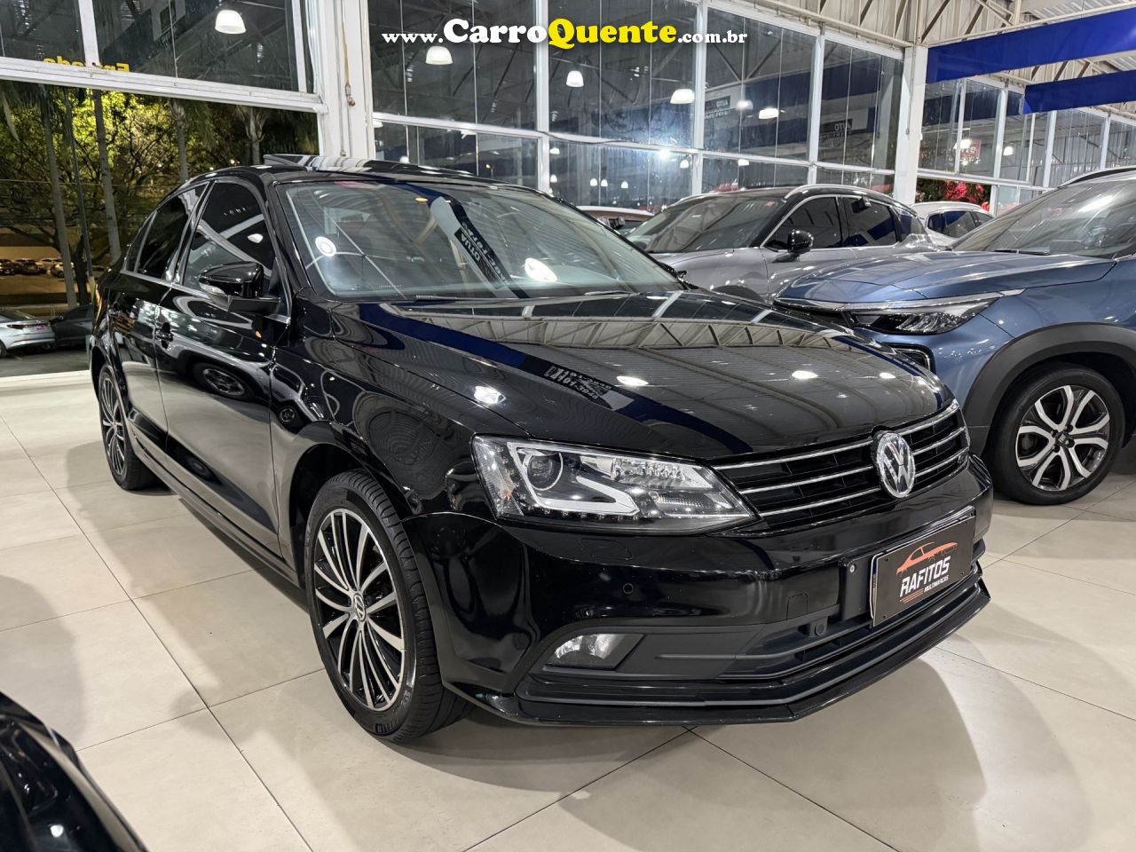 VOLKSWAGEN   JETTA HIGHLINE 2.0 TSI 16V 4P TIPTRONIC   PRETO 2017 2.0 GASOLINA - Loja