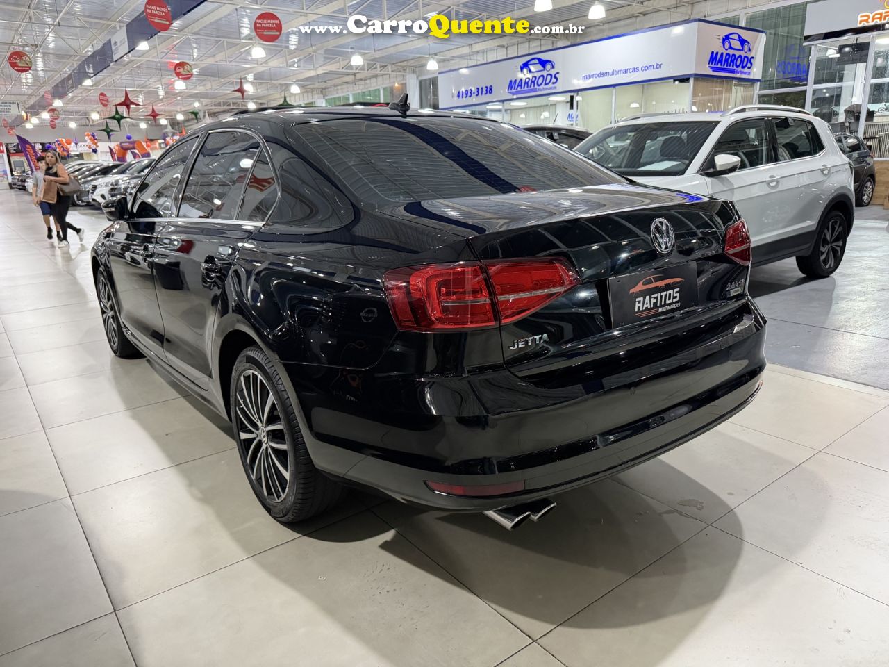VOLKSWAGEN   JETTA HIGHLINE 2.0 TSI 16V 4P TIPTRONIC   PRETO 2017 2.0 GASOLINA - Loja