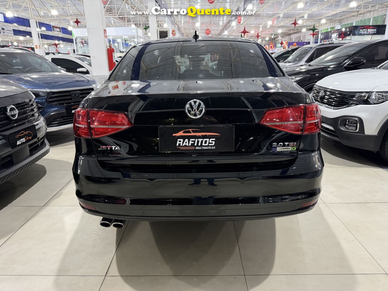 VOLKSWAGEN   JETTA HIGHLINE 2.0 TSI 16V 4P TIPTRONIC   PRETO 2017 2.0 GASOLINA - Loja