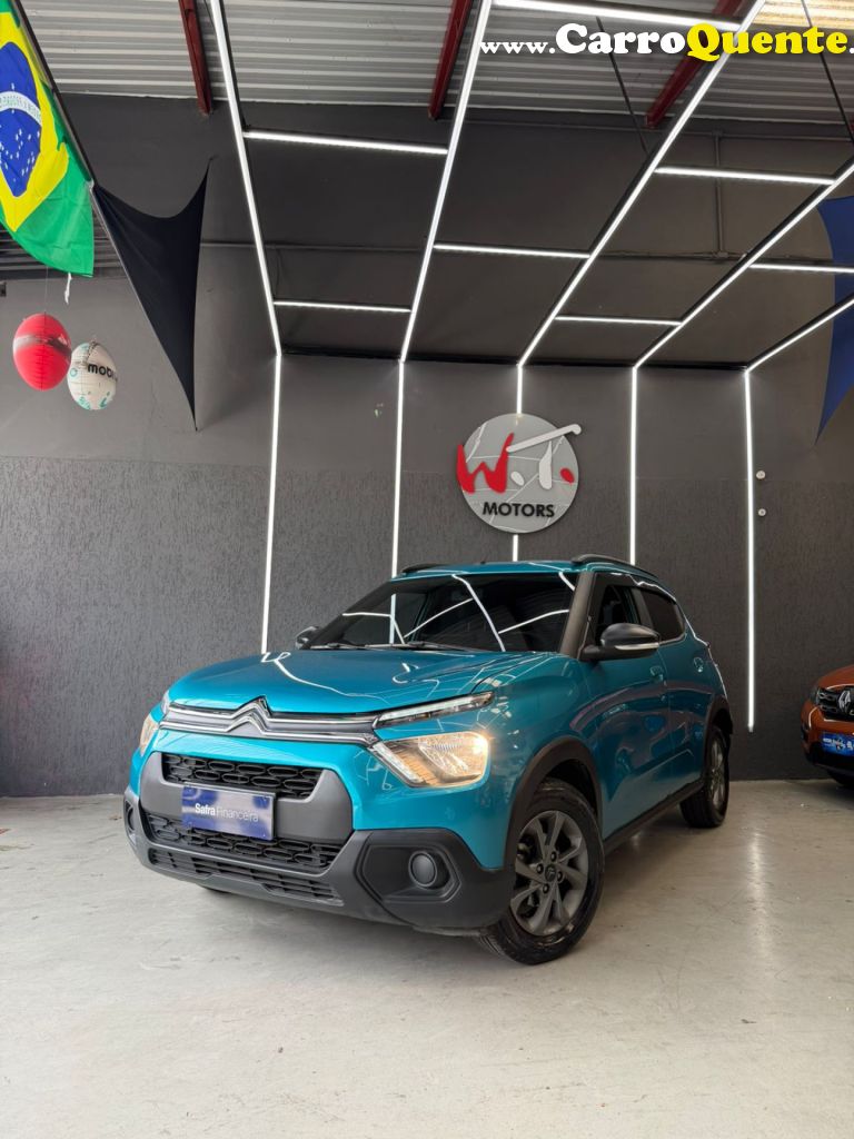 CITROËN   C3 FEEL 1.0 FLEX 6V 5P MEC.   AZUL 2024 1.0 FLEX - Loja