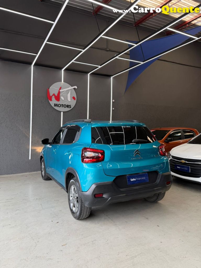 CITROËN   C3 FEEL 1.0 FLEX 6V 5P MEC.   AZUL 2024 1.0 FLEX - Loja
