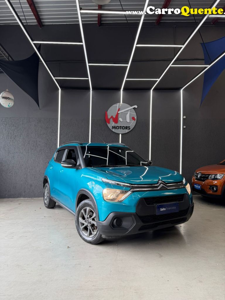 CITROËN   C3 FEEL 1.0 FLEX 6V 5P MEC.   AZUL 2024 1.0 FLEX - Loja