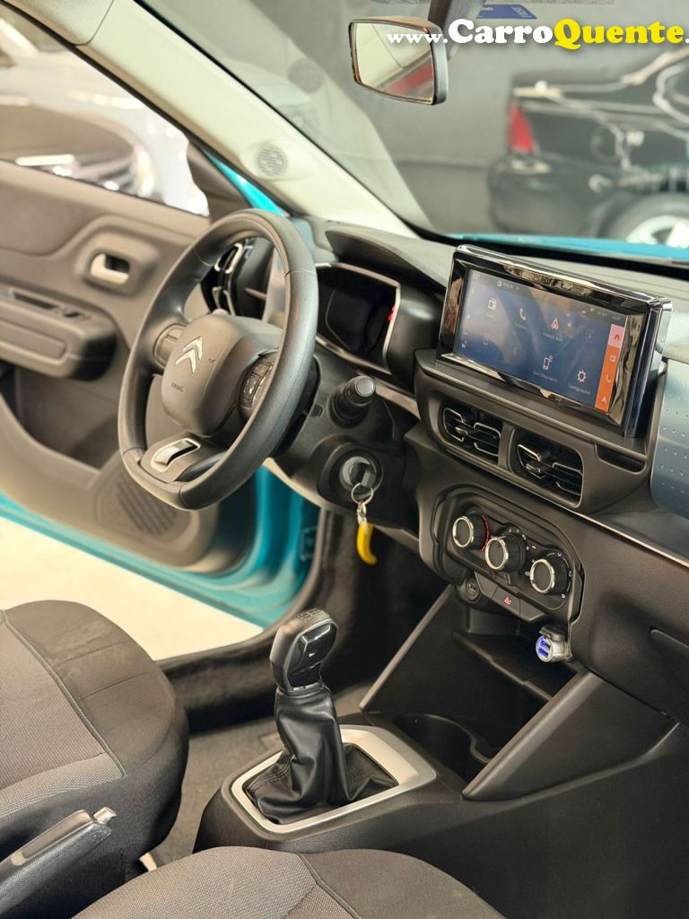 CITROËN   C3 FEEL 1.0 FLEX 6V 5P MEC.   AZUL 2024 1.0 FLEX - Loja