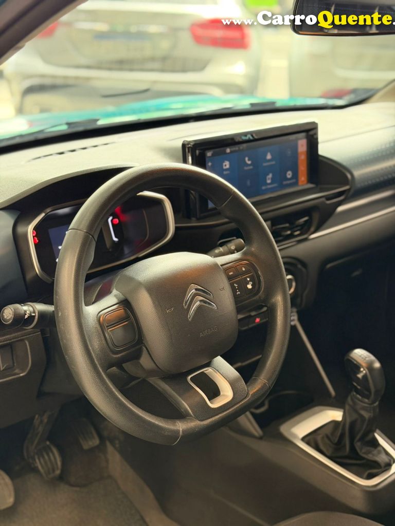 CITROËN   C3 FEEL 1.0 FLEX 6V 5P MEC.   AZUL 2024 1.0 FLEX - Loja