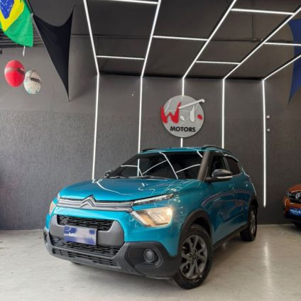 CITROËN   C3 FEEL 1.0 FLEX 6V 5P MEC.   AZUL 2024 1.0 FLEX