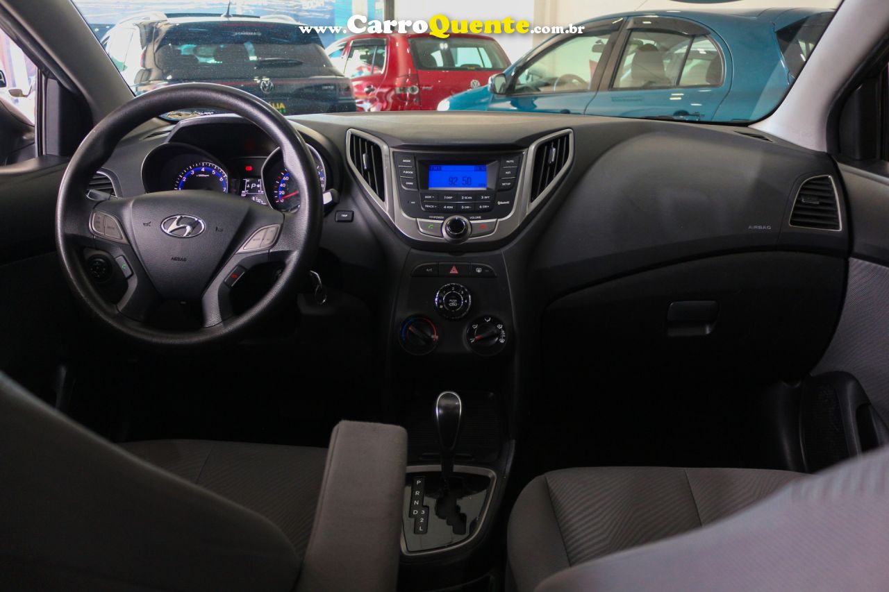 HYUNDAI   HB20S C.STYLEC.PLUS1.6 FLEX 16V AUT. 4P   CINZA 2015 1.6 FLEX - Loja