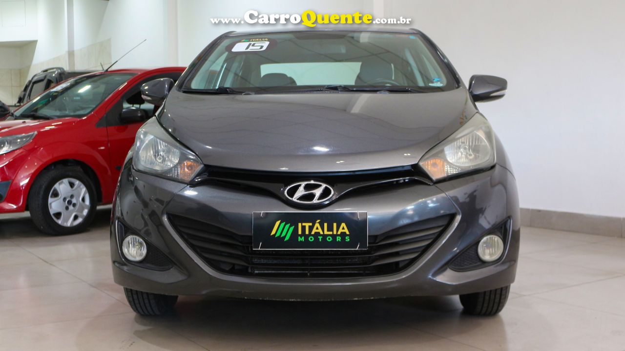HYUNDAI   HB20S C.STYLEC.PLUS1.6 FLEX 16V AUT. 4P   CINZA 2015 1.6 FLEX - Loja