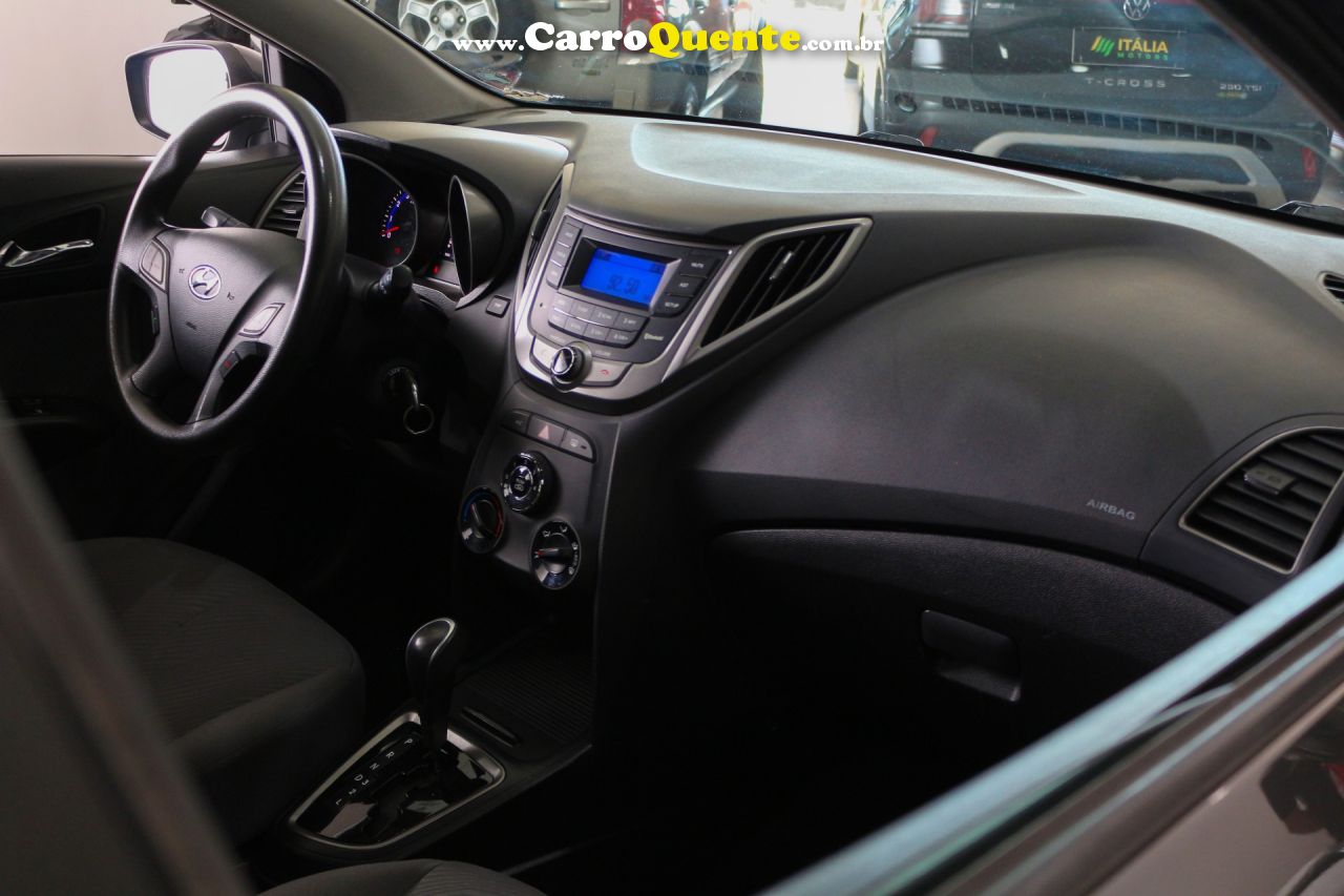 HYUNDAI   HB20S C.STYLEC.PLUS1.6 FLEX 16V AUT. 4P   CINZA 2015 1.6 FLEX - Loja