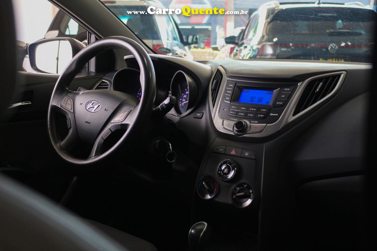 HYUNDAI   HB20S C.STYLEC.PLUS1.6 FLEX 16V AUT. 4P   CINZA 2015 1.6 FLEX - Loja