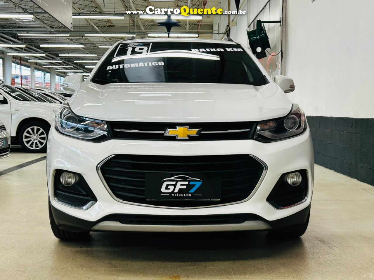 CHEVROLET   TRACKER PREMIER 1.4 TURBO 16V FLEX AUT   BRANCO 2019 1.4 FLEX - Loja