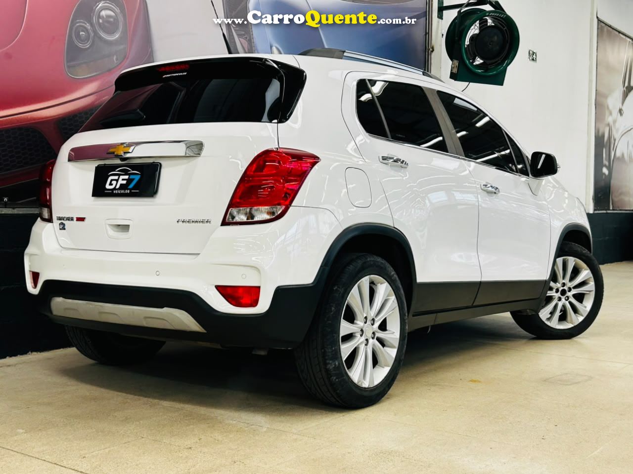 CHEVROLET   TRACKER PREMIER 1.4 TURBO 16V FLEX AUT   BRANCO 2019 1.4 FLEX - Loja