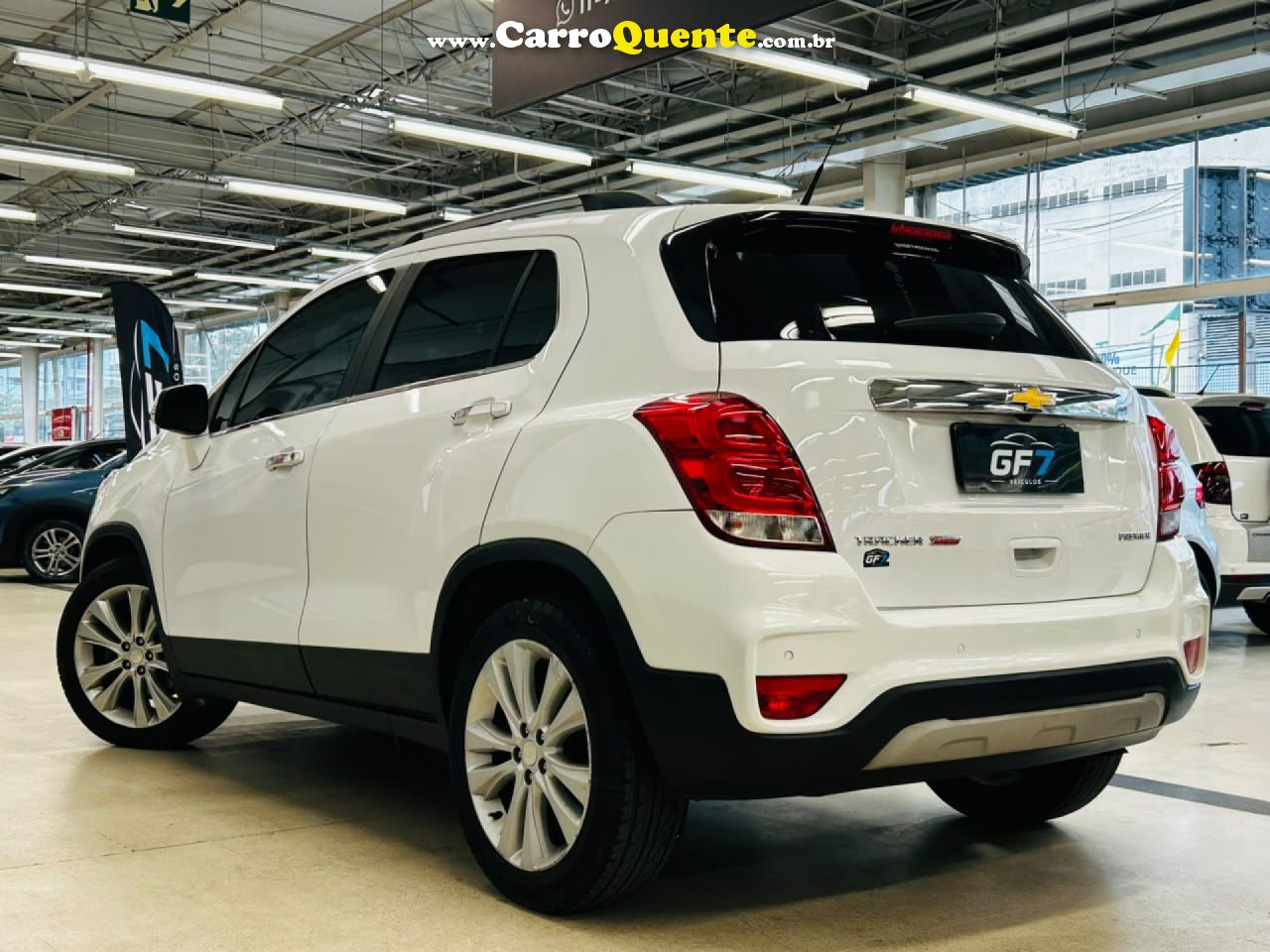 CHEVROLET   TRACKER PREMIER 1.4 TURBO 16V FLEX AUT   BRANCO 2019 1.4 FLEX - Loja