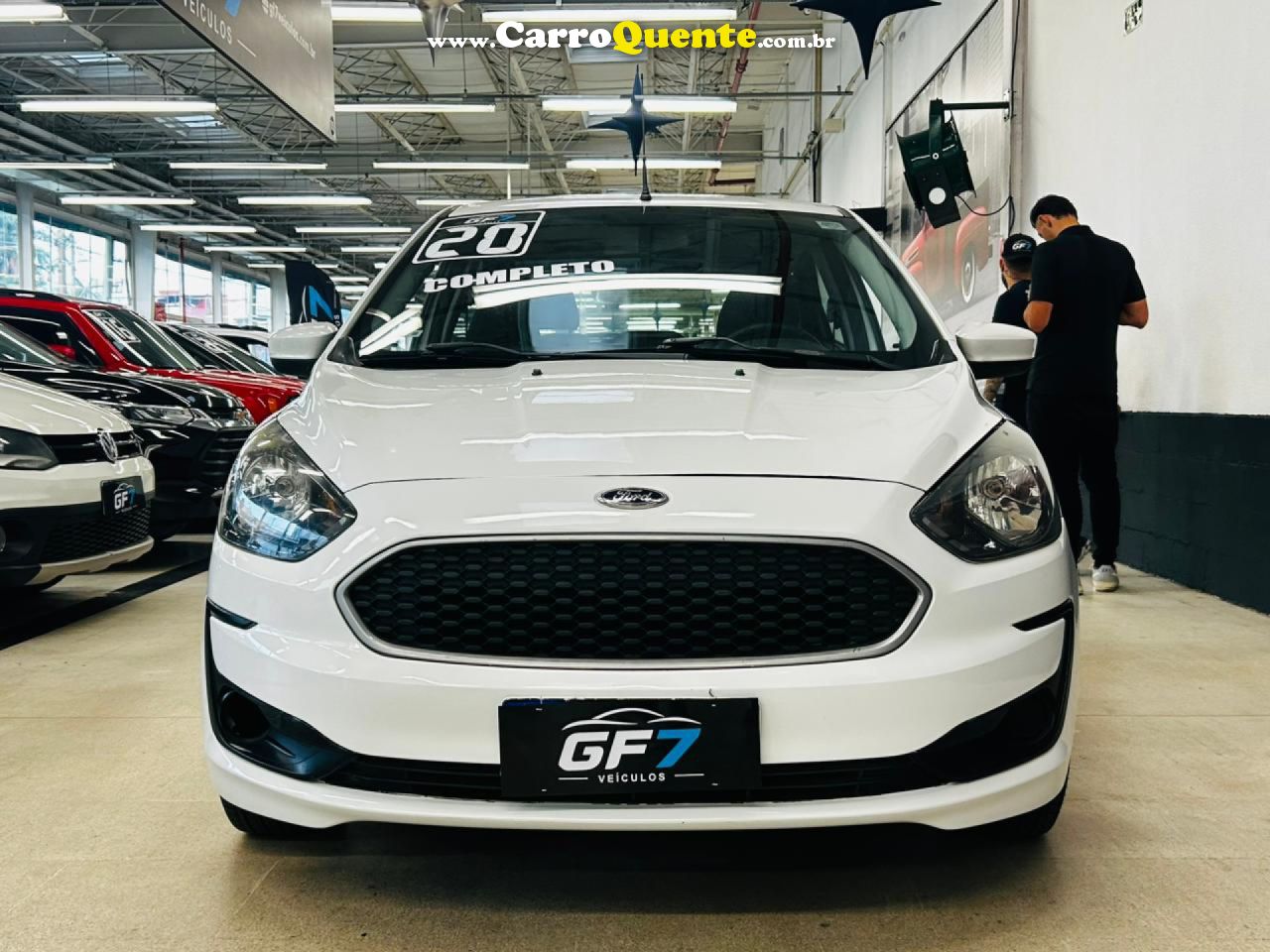 FORD   KA 1.0 SESE PLUS TIVCT FLEX 5P   BRANCO 2020 1.0 FLEX - Loja