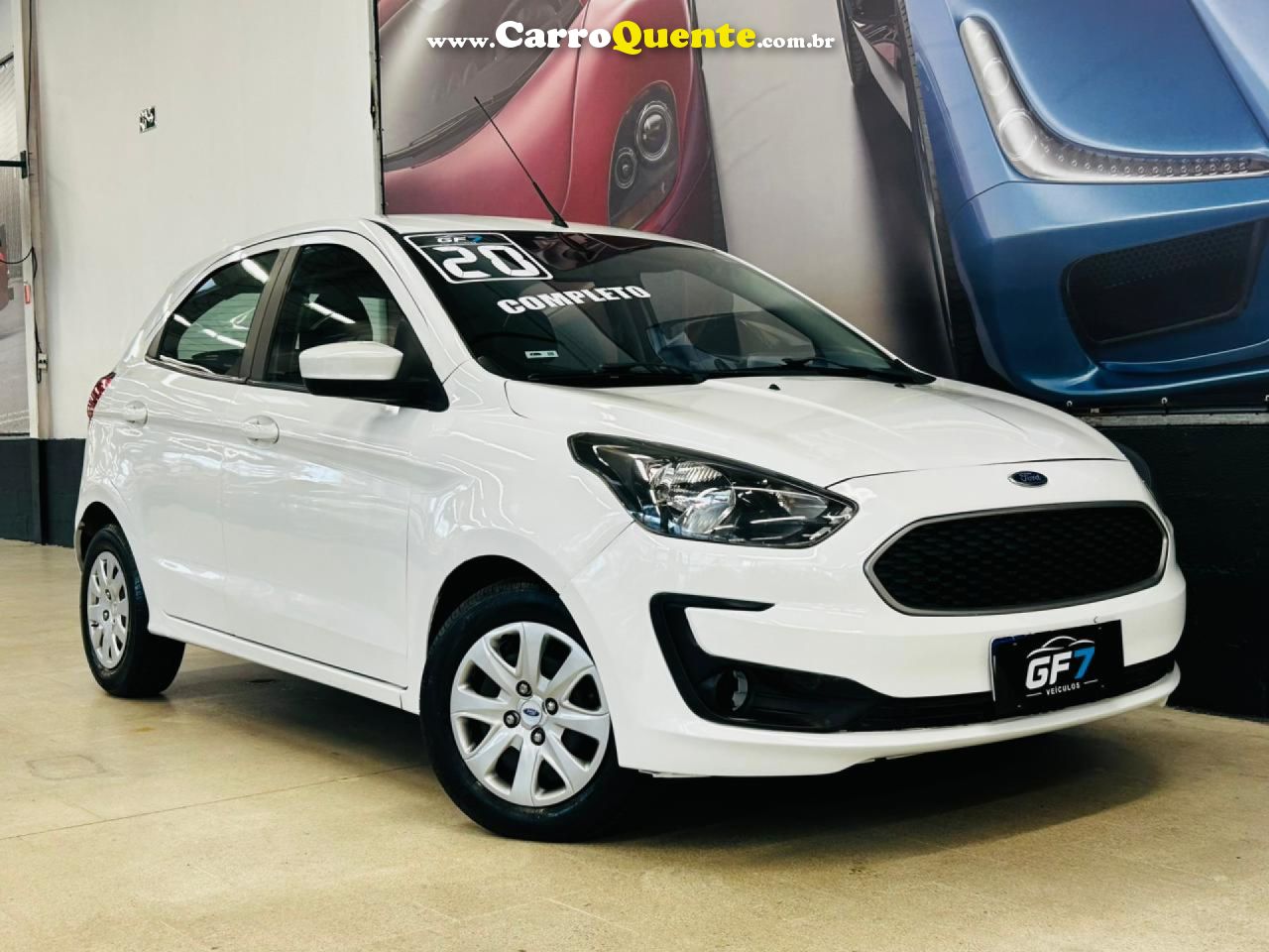 FORD   KA 1.0 SESE PLUS TIVCT FLEX 5P   BRANCO 2020 1.0 FLEX - Loja